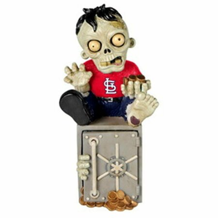 FOREVER COLLECTIBLES St. Louis Cardinals Zombie Figurine Bank 8784951966